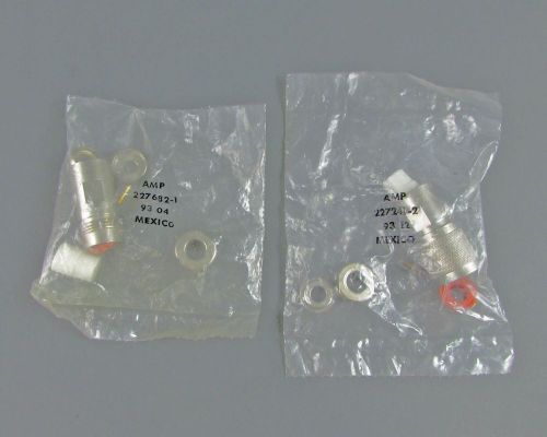 Mated Pair of AMP IBM Twin Contacts Video Plug 227241-2 and Receptacle 227682-1