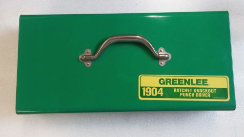 Greenlee 1904 ratchet knockout punch driver for sale