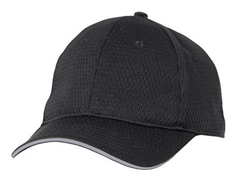 Chef Works BCCT-GRY-0 Cool Vent Baseball Cap with Grey Trim
