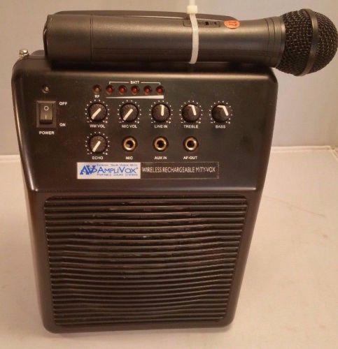Sw212 - mity-vox wireless rechargeable pa for sale