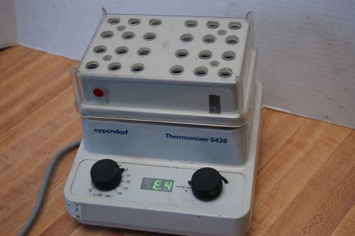 Eppendorf thermomixer  5436 nw thermoshaker shaker thermo mixer hot dry compact