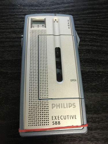 Philips Pocket Memo  EXECUTIVE 588 Portable Mini Cassette Recorder~~TESTED