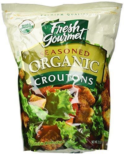 Fresh Gourmet Organic Croutons, 32-Ounce GMO FREE, EXPEDITED SHIPPING