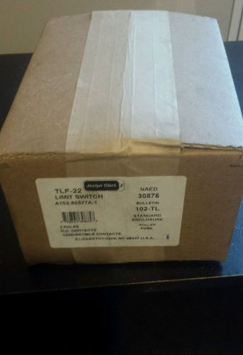 NEW IN FACTORY SEALED BOX  JOSLYN CLARK TLF-22 Limit Switch A102 80577A 1 NEW