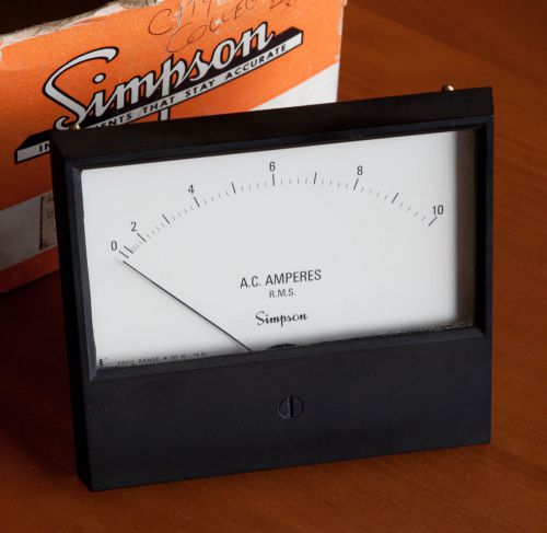 Simpson AC amp meter Most Likely New