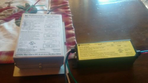 2 electronic ballast m7012/27ck-5eu-jt3  and m7012ck-6eun-f