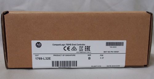 Allen Bradley 1769-L32E /B 2015 CompactLogix Ethernet Controller FW 1.17