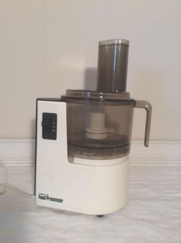 Vintage Norelco-Philips~Full Size FOOD PROCESSOR~Model HB1115, 3 Blades