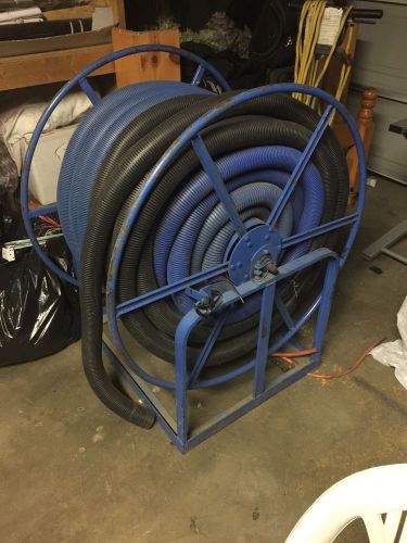 Carpet Cleaning 250 Feet Of 2&#034; Hose And Truck Mountable Reel