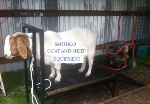 Goat sheep hog pig livestock scale 700 0.2 lb digital scale xl 44 x 22 platform for sale