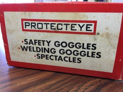 Vintage Protective Goggles Glasses Safety Protecteye Gas Welding Cutting Brazing