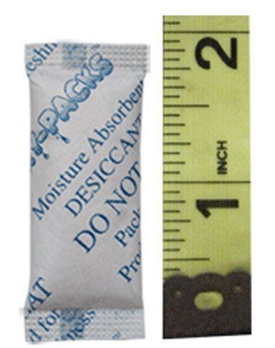Dry-packs 2gm cotton silica gel packet, pack of 300 for sale