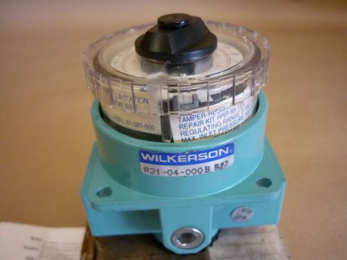 Wilkerson dial-air regulator series b r21-04-000 new for sale