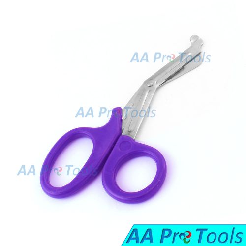 Aa pro: emt utility scissors purple color 7.5&#034; medical dental surgical instrumet for sale