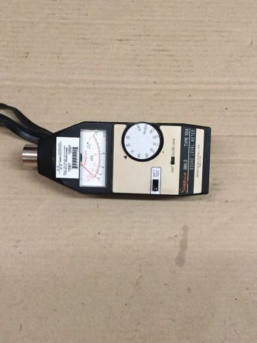 Simpson 884-2 sound level meter in case with calibrator for sale