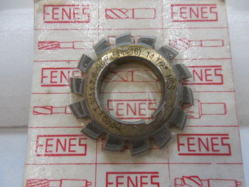 Involute Gear Cutter HSS 40 Pitch, 7/8&#034; Hole  14-1/2 degree #7 Blade