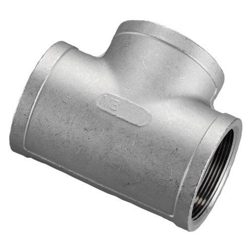 Stainless Steel 316 Cast Pipe Fitting, Tee, Class 150, 1/4&#034; NPT Female