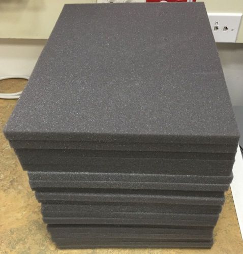 Foam Sheets Approximate Size 15&#034;X 10 1/2&#034; X 1/2&#034; Qty: 15 Packaging Material Gray