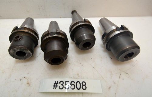 Lot of Four BT40 Tool Holders Nikken, Lyndex 3/4 Inch (Inv.35608)