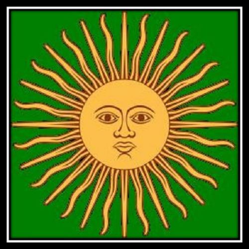 30 Custom Green Sun Personalized Address Labels