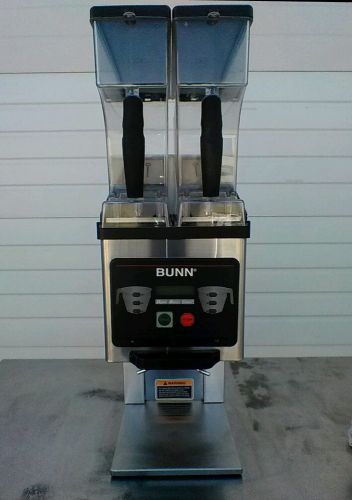 Bunn mhg multi hopper coffee grinder with removable hoppers - stainless steel for sale