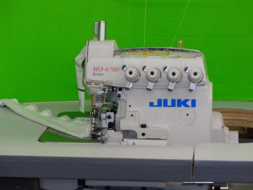 NEW JUKI 4 THREAD OVERLOCK MACHINE  MODEL#MO6714S