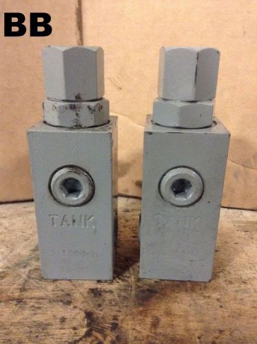Prince RD-1850-H Ball/Spring Adjustable Relief Valve 1000-2500PSI- Lot of 2