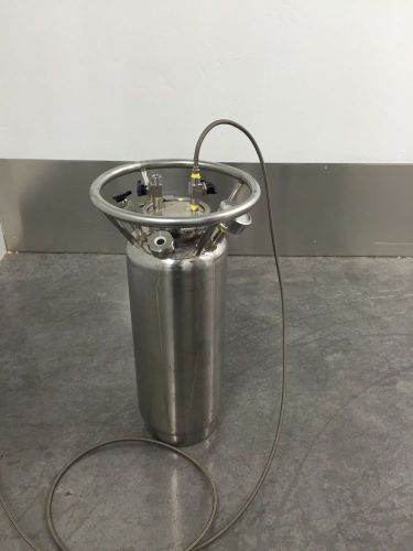 30lb Stainless Steel Solvent Tank