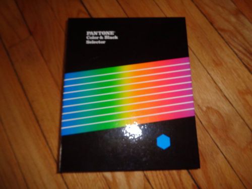 Pantone Color &amp; Black Selector 1985