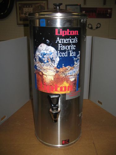 Karma Lipton Commercial Stainless Steel Tea Dispenser Canister
