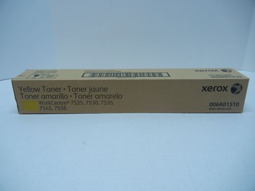 Genuine OEM Xerox 006R01510 Yellow Toner WorkCentre 7525 7530 7535 7545 7556