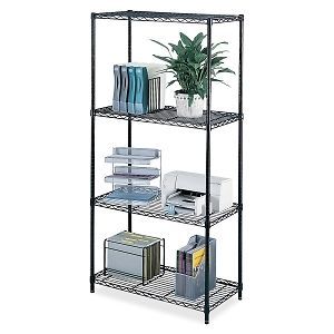 Safco industrial wire shelving for sale
