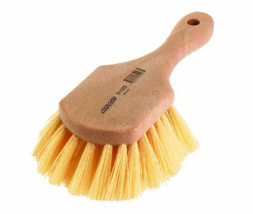 Osborn 81018SP Short Handle Utility Scrub Brush, 4-3/4&#034; Brush Length, 5&#034; Brush