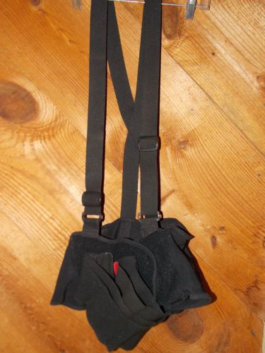 Used Champion Work Waist Belt Support Protective Gear with Suspenders-L