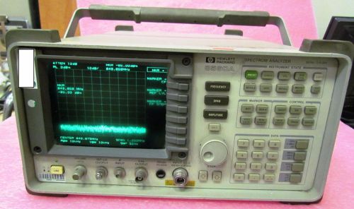 HP/Agilent 8560A Spectrum Analyzer , 50Hz to 2.9GHz TESTED  calibrated (mo 8800)