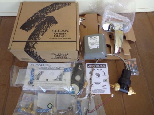 NEW SLOAN OPTIMA PLUS SYSTEMS EBF-650 SENSOR OPERATED FAUCET ASSEMBLY