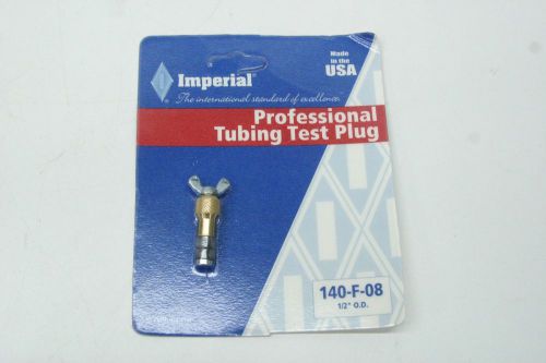 Imperial Professional Tubing Test Plug 140-F08 1/2 OD