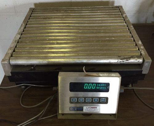Packing Station Scale With Conveyor Roller Top