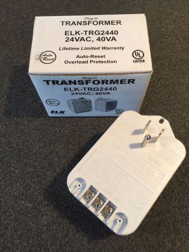 NEW ELK Plug-In Transformer TRG2440 60Hz 45VA