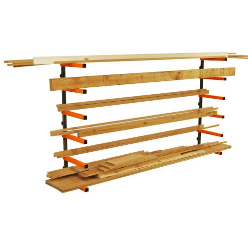 Portamate PBR-001 Wood Lumber Material Wall Mount Storage Rack  **BRAND NEW**