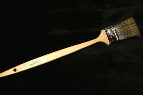 Deck and spindle angled  paint brush with long handle for hard to reach areas for sale