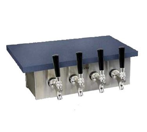 Glastender UC-4-SSR Underbar Draft Beer Dispenser glycol-cooled (4) faucets