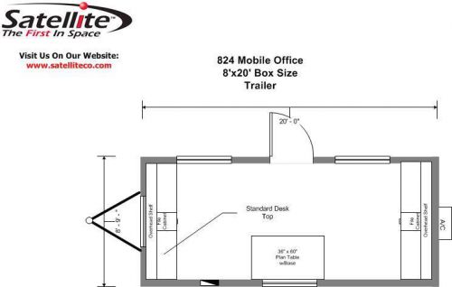 New!! 8x24 mobile office (minneapolis) for sale