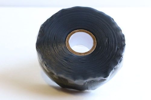 Silicone self fusing tape (black) 1&#034; x 36 feet for sale