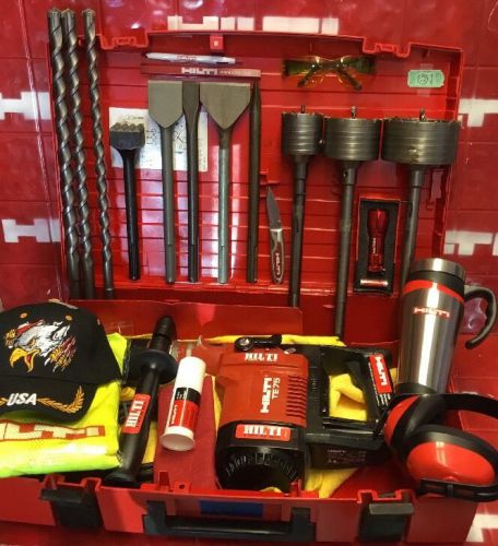 HILTI TE 75, L@@K, PREOWNED, FREE HILTI EXTRAS, STRONG, DURABLE, FAST SHIPPING
