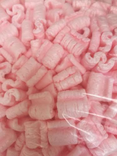 Pink Packing Peanuts 6 Cubic Feet Brand New Anti Static Free Shipping