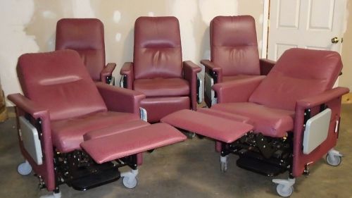 Champion 85 Series Patient Recliner/Transporter Medical Chair w/ Swing Away Arms