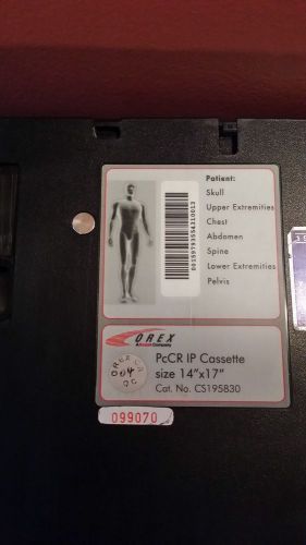 orex pccr  CR x ray cassette kodak poc 14&#034;x17&#034;