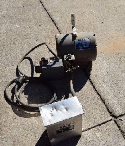 Ronk roto-con mark ii phase converter model 73/76 10 hp type 2p/4p for sale