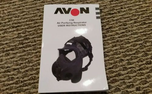Avon c50 gas mask air purifying respirator user manual for sale